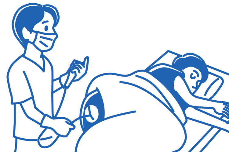 STEP3. 大腸内視鏡を挿入（検査の開始）